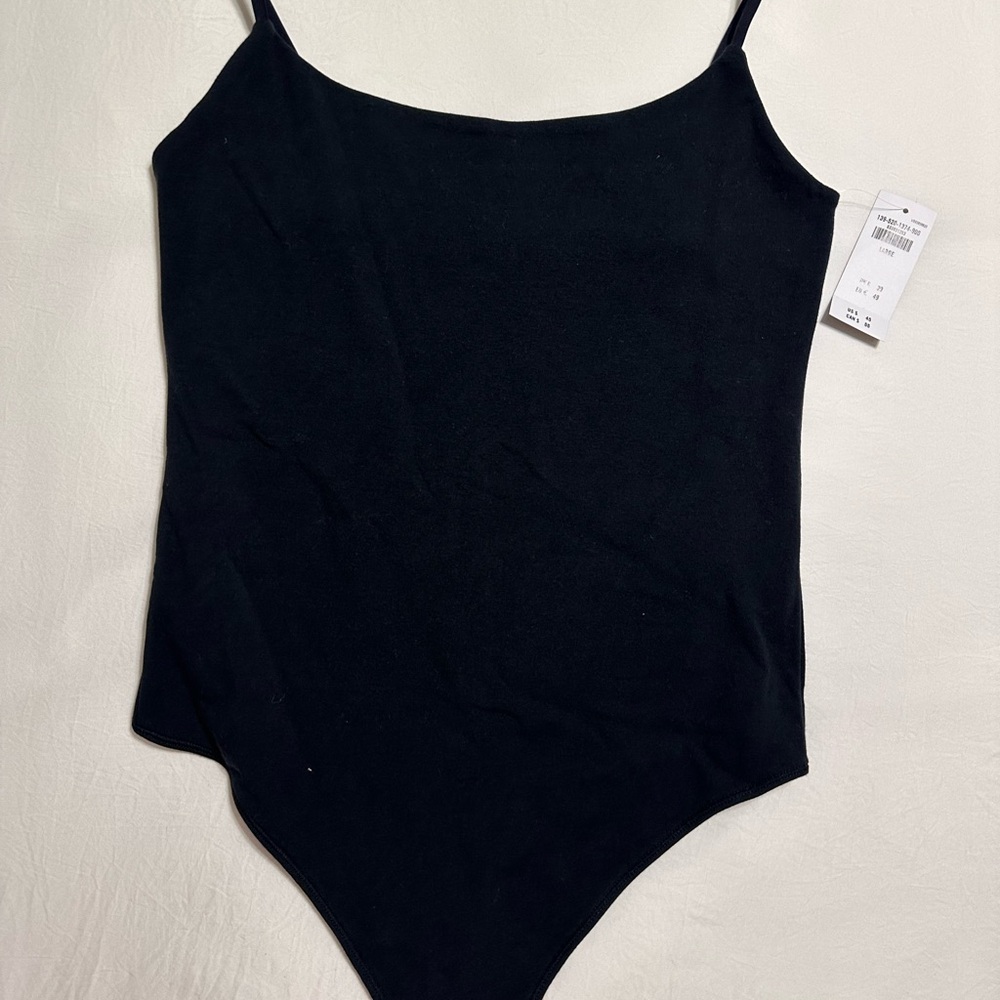 Abercrombie Black Spaghetti Strap Bodysuit